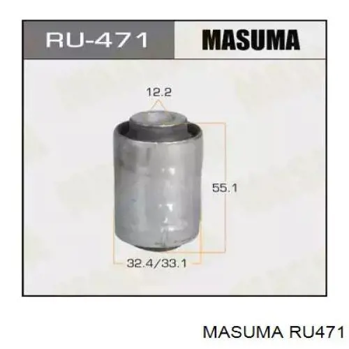 RU471 Masuma сайлентблок заднего нижнего рычага