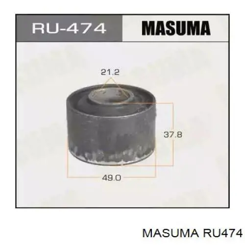 RU474 Masuma сайлентблок переднего нижнего рычага
