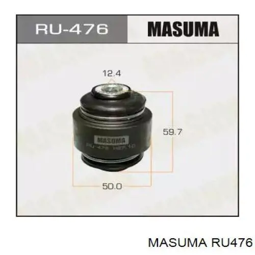RU476 Masuma сайлентблок цапфы задней