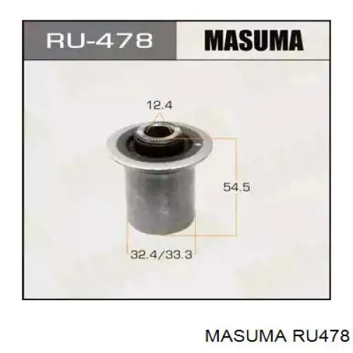 RU478 Masuma сайлентблок заднего нижнего рычага