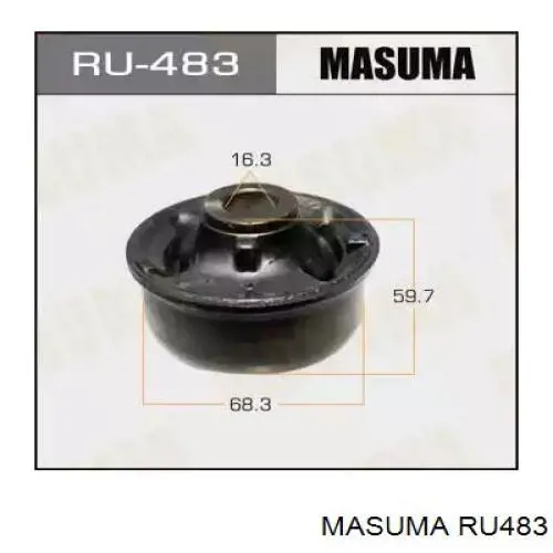 RU483 Masuma bloco silencioso dianteiro do braço oscilante inferior