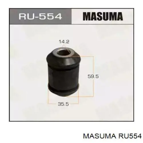 RU554 Masuma сайлентблок переднего нижнего рычага