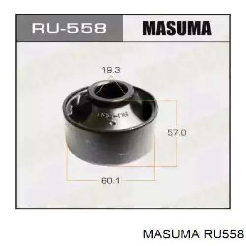 RU558 Masuma сайлентблок переднего нижнего рычага
