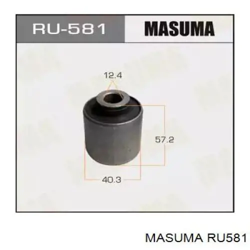 RU581 Masuma сайлентблок переднего нижнего рычага