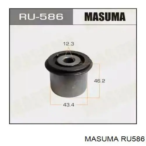 RU586 Masuma сайлентблок цапфы задней