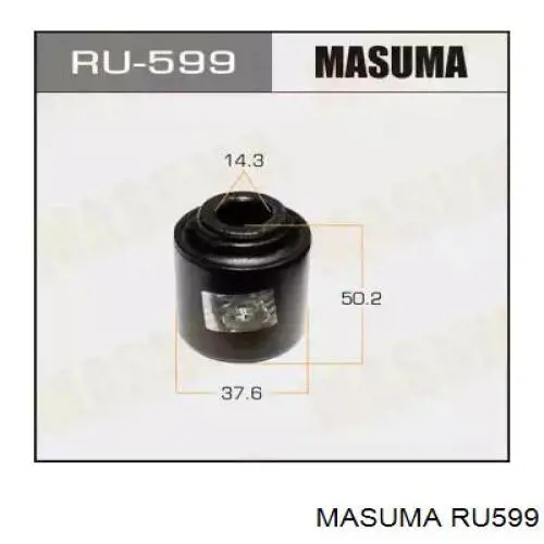 Сайлентблок заднего верхнего рычага Masuma RU599