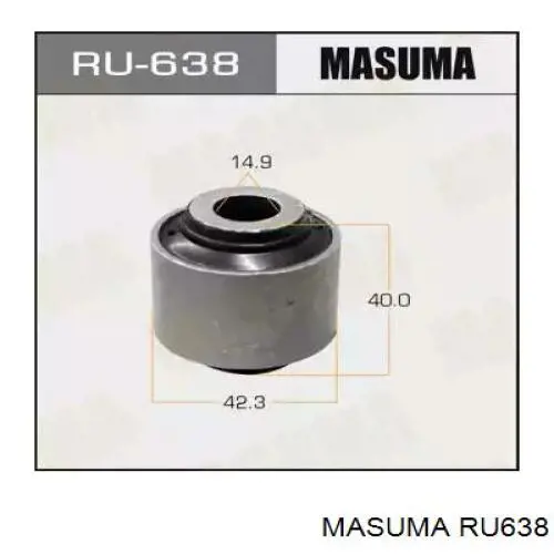 Стойка стабилизатора переднего левая Masuma RU638