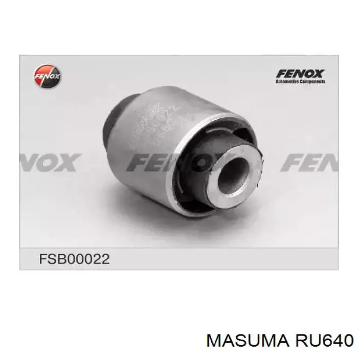 RU640 Masuma Сайлентблок цапфы