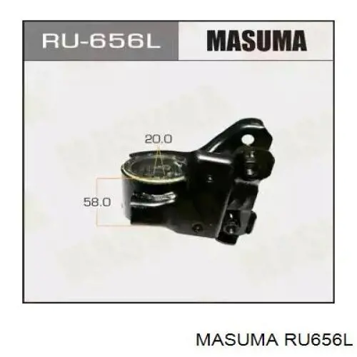 RU656L Masuma сайлентблок переднего нижнего рычага