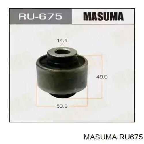 RU675 Masuma сайлентблок переднего нижнего рычага