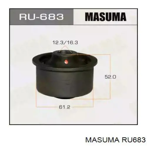RU683 Masuma сайлентблок переднего нижнего рычага