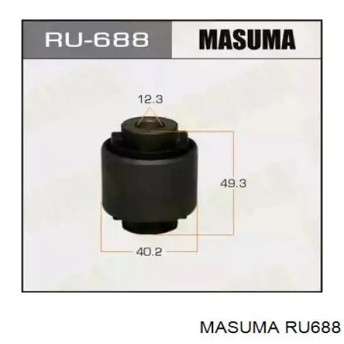 RU688 Masuma сайлентблок заднего верхнего рычага