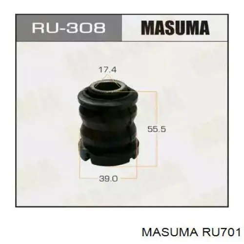 Втулка штока амортизатора заднего RU701 Masuma