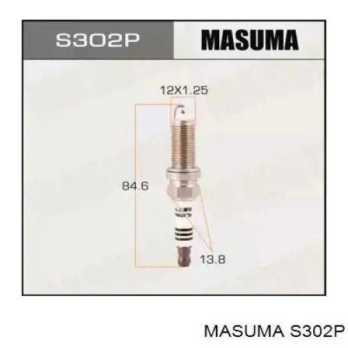 Свеча зажигания Masuma S302P