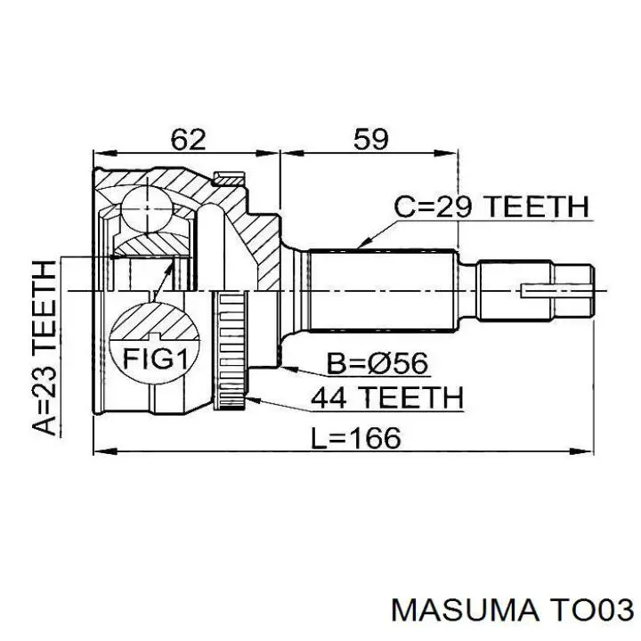 TO03 Masuma Наружная граната