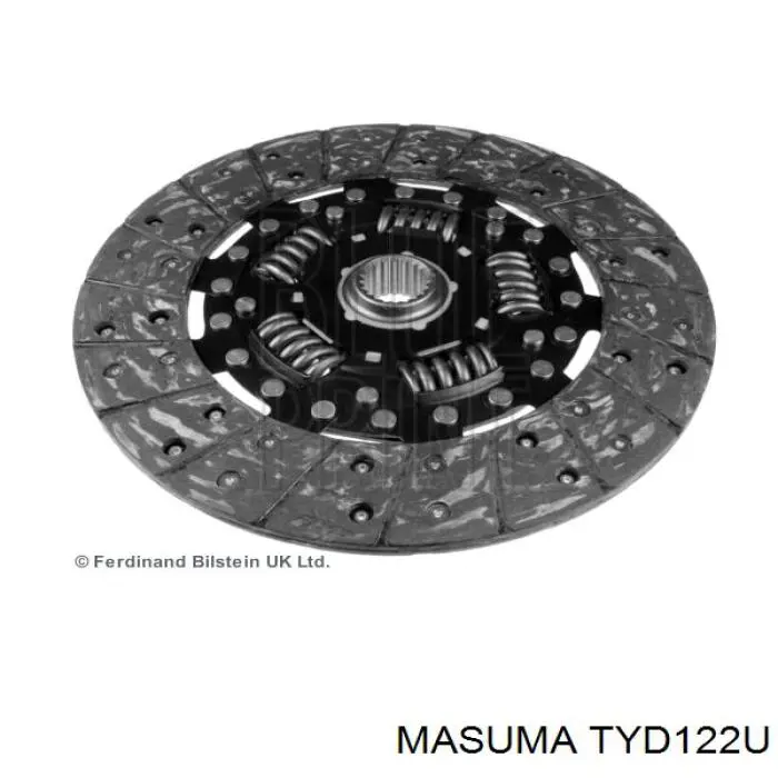 TYD122U Masuma диск сцепления
