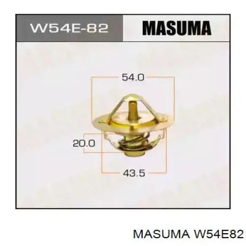 Термостат Masuma W54E82