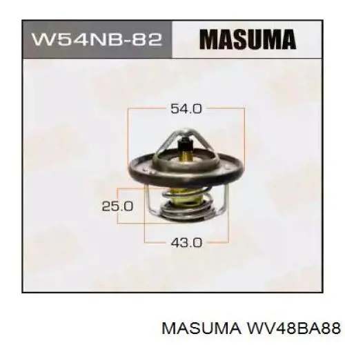 WV48BA88 Masuma Авто термостат