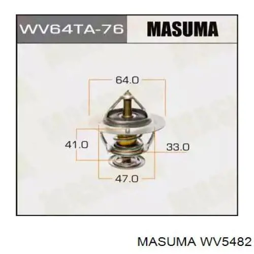 WV5482 Masuma Авто термостат