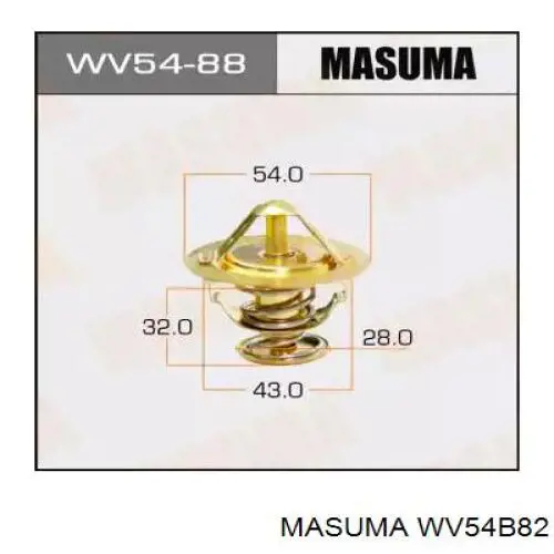 Термостат Masuma WV54B82
