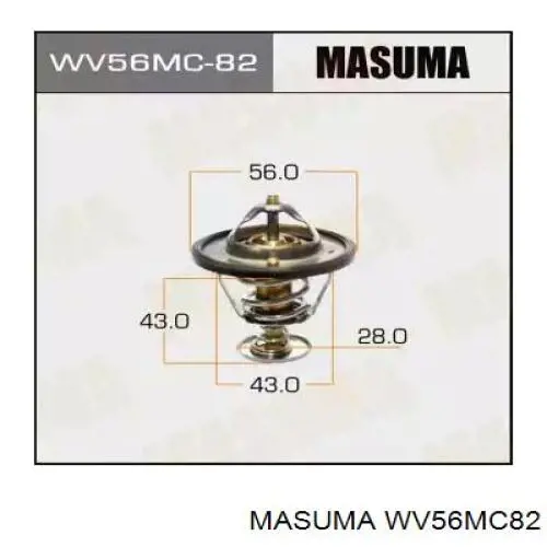Термостат Masuma WV56MC82
