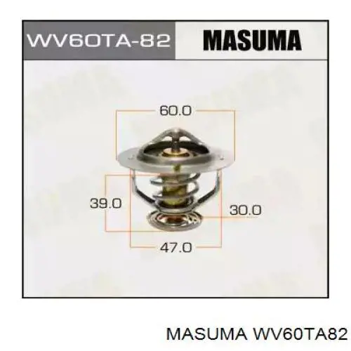 Термостат Masuma WV60TA82