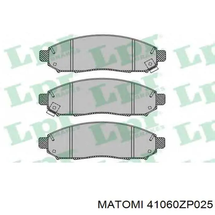 Передние тормозные колодки 41060ZP025 Matomi