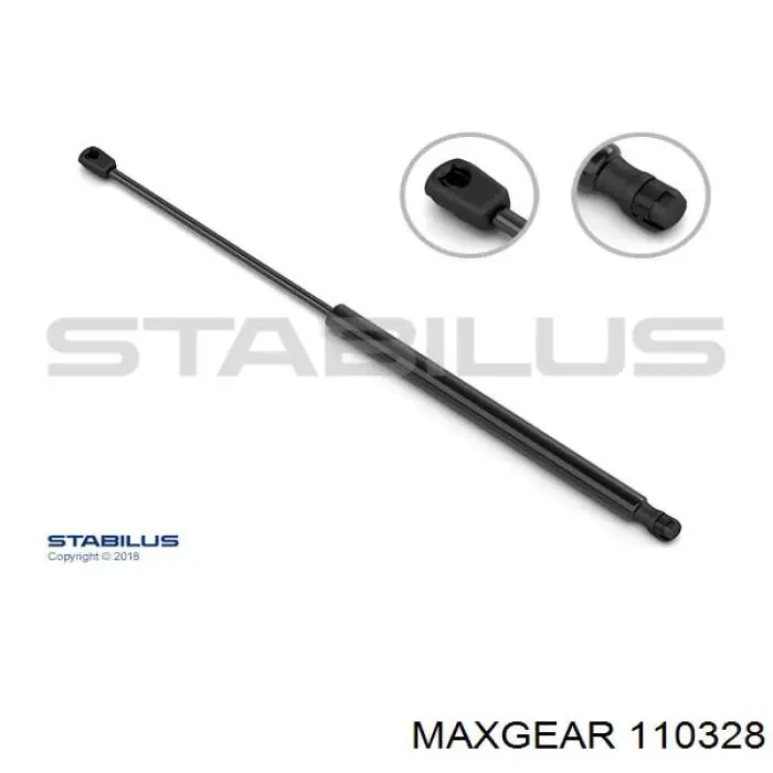 Стойка амортизатора передняя Maxgear 110328 цена, от 99.66 USD