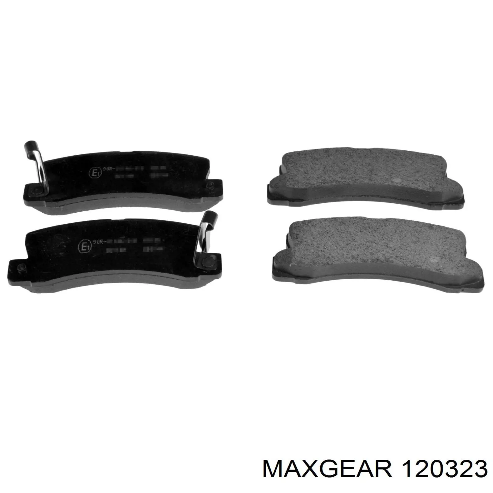 12-0323 Maxgear amortecedor de tampa de porta-malas (de 3ª/5ª porta traseira)