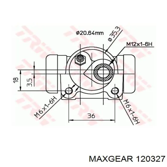 Амортизатор багажника 79792 Asam
