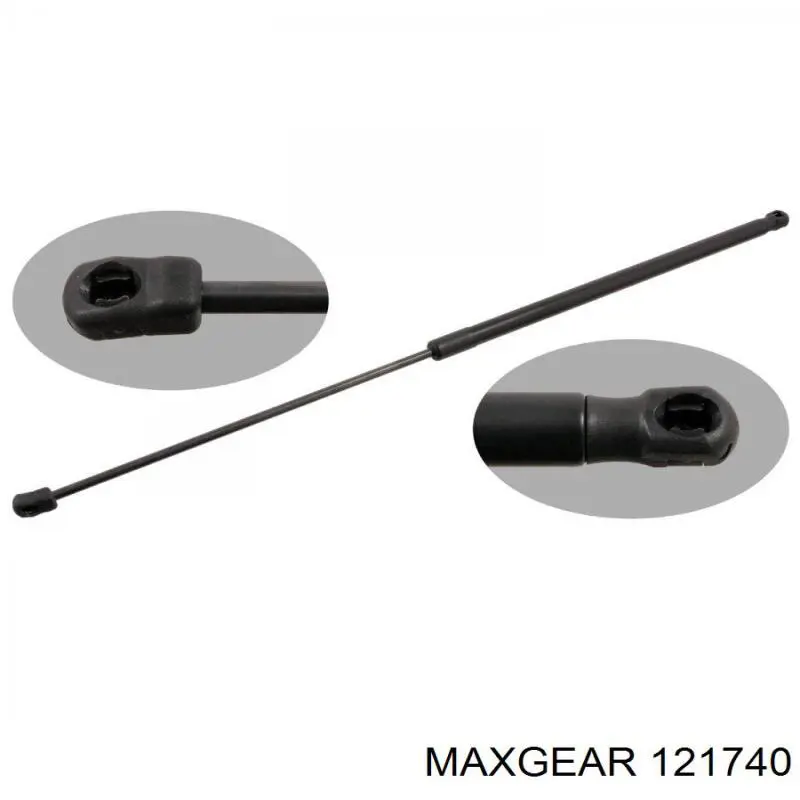 ZSK0018 Japan Parts Амортизатор стекла багажника (двери 3/5-й задней (ляды)