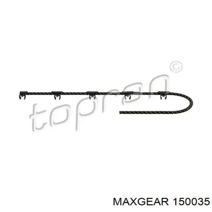 Трубка топливная, обратная от форсунок Autlog KL3052 цена, от 14.95 USD