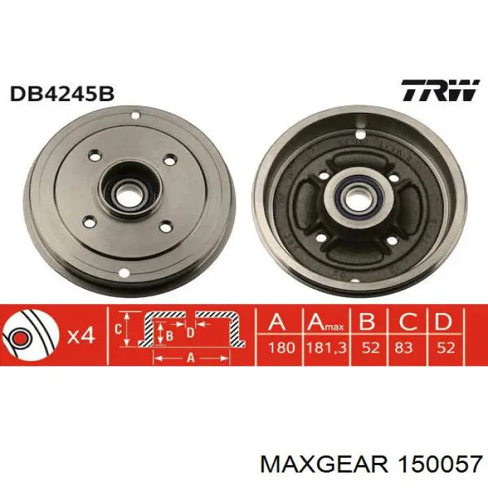 15-0057 Maxgear tubo de combustível, inverso desde os injetores