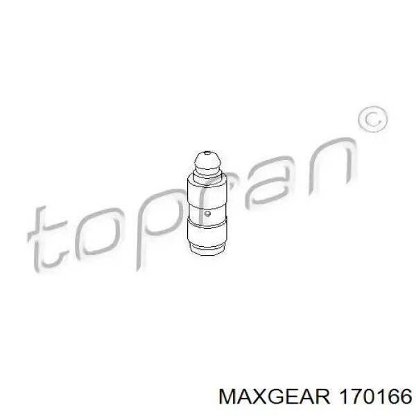 Толкатель клапана гидравлический Maxgear 170166 цена, от 15.77 USD