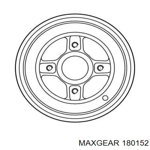 180152 Maxgear Тройник системы охлаждения