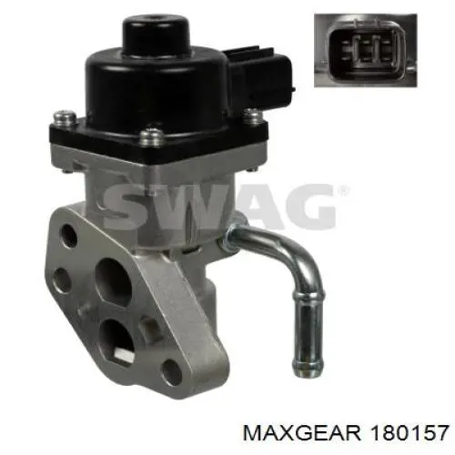 Фланец системы охлаждения 180157 Maxgear