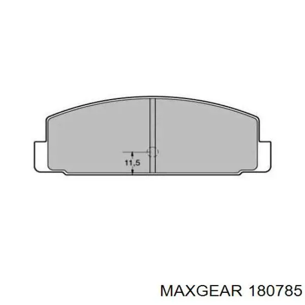 180785 Maxgear Тройник системы охлаждения