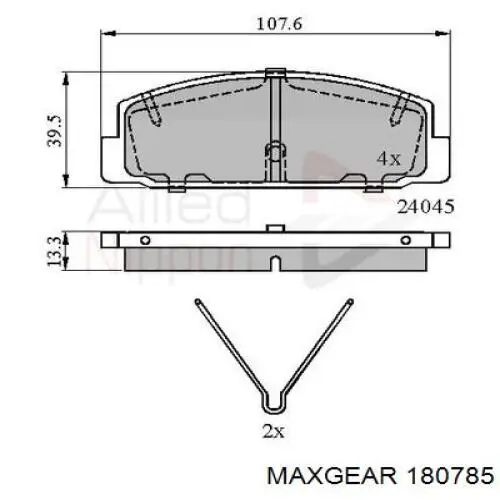 Система охлаждения Maxgear 180785