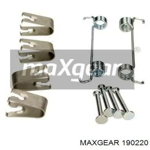 Колодки стояночного тормоза Maxgear 190220