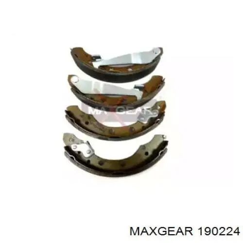 190224 Maxgear колодки тормозные задние барабанные