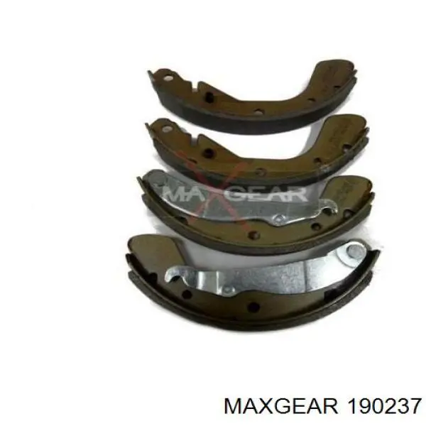 Задние барабанные колодки 190237 Maxgear