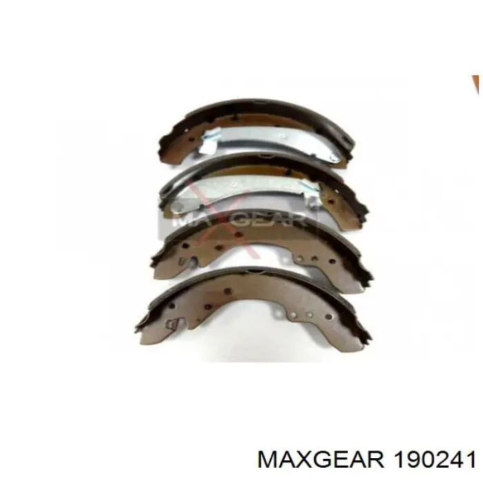 Задние барабанные колодки 190241 Maxgear