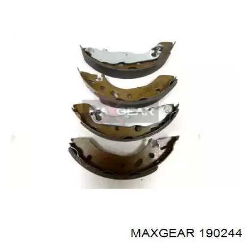 19-0244 Maxgear колодки тормозные задние барабанные