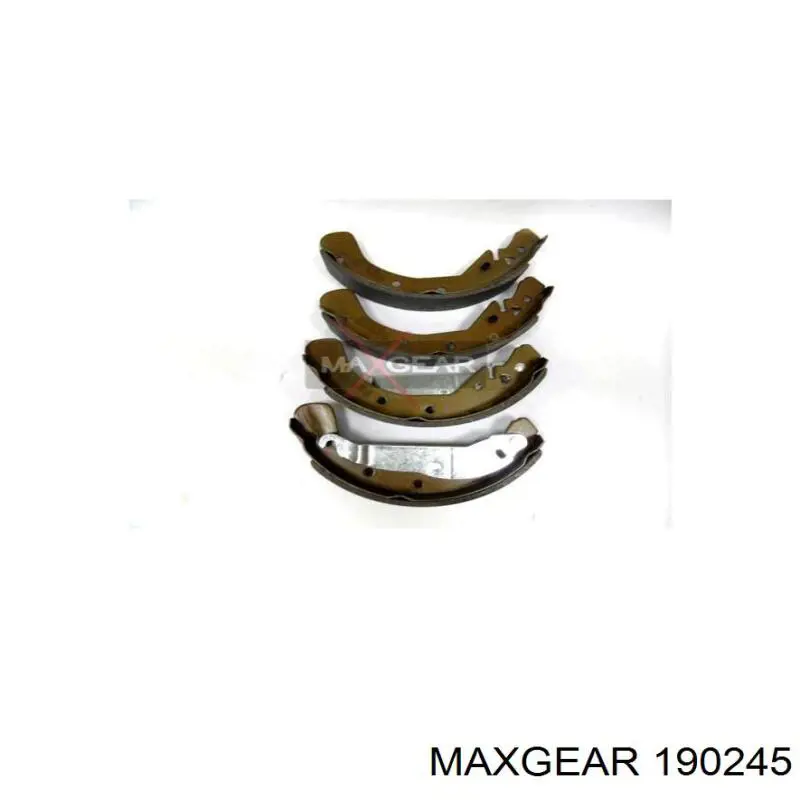 19-0245 Maxgear колодки тормозные задние барабанные
