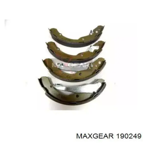 Тормоза рабочие задние ножные и тормозные барабаны Maxgear 190249 цена, от 23.87 USD