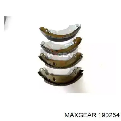 Задние барабанные колодки 190254 Maxgear