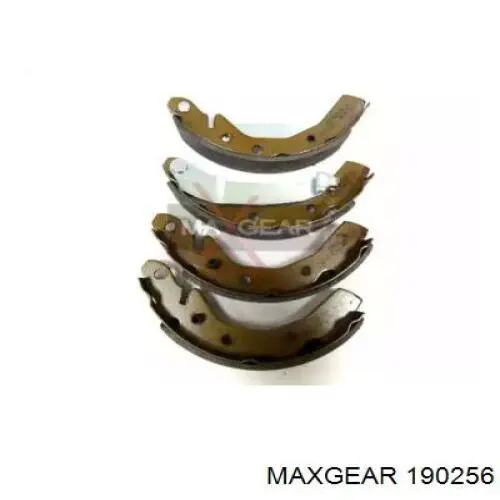 Колодки тормозные задние барабанные MAXGEAR 190256