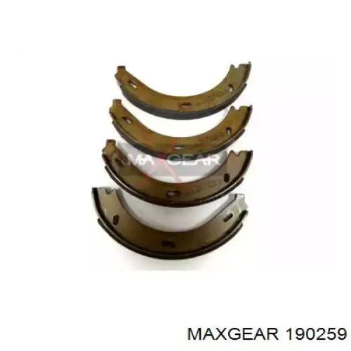 Колодки ручника 190259 Maxgear