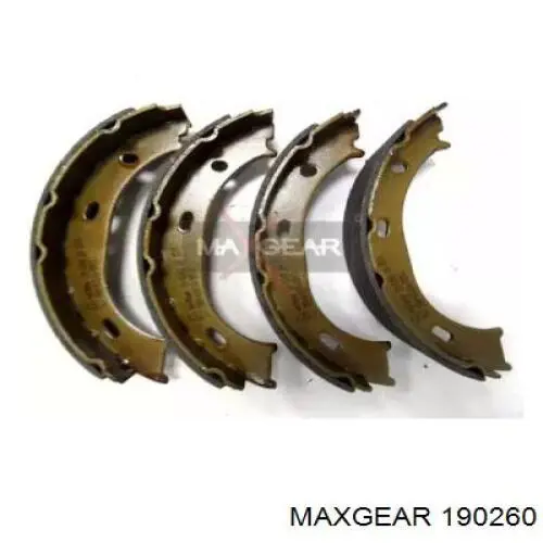 Тормозные колодки стояночного тормоза Maxgear 190260 цена, от 15.80 USD