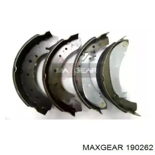 Задние барабанные колодки 190262 Maxgear